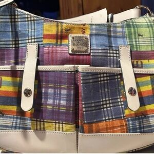 Dooney & Bourke Colorful Plaid Shoulder Bag